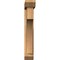 Ekena Millwork Westlake Slat Smooth Bracket w/ Offset Brace, Western Red Cedar, 5 1/2"W x 26"D x 34"H BKT0604X26X34WTL06SWR - alternate 4